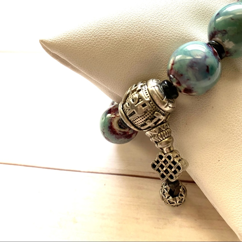 Beaded Stretch Bracelet - image 5